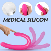 Load image into Gallery viewer, Electric Pulse Double Motor Long Dildo Automatic Thrust Vibrator