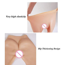 Load image into Gallery viewer, Realistic Silicone Fake Vagina Panties