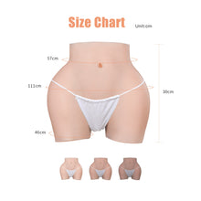 Load image into Gallery viewer, Silicone Realistic Vagina Panties Buttock Enhancement
