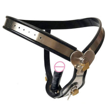 Load image into Gallery viewer, Stainless Steel Chastity Belt Cage Metal Lock Device Panties