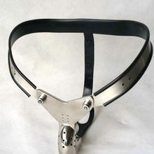 Load image into Gallery viewer, Male Chastity Belt Panty With Anal Beads Plug