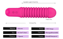 Load image into Gallery viewer, New Magic Wand Vibrator Massager  USB Rechargeable 7 Speed
