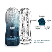 Load image into Gallery viewer, Masturbator Cup Vacuum Pocket For Men

