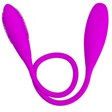 Load image into Gallery viewer, Rechargeable Dual Vibrator 7 Speeds Double Head
