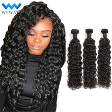 Load image into Gallery viewer, water wave brazilian  human hair 30 inch bundle
