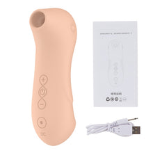 Load image into Gallery viewer, Clitoral/Nipples Sucking Blowing Vibrator 10 Intensities Modes for Couples or Solo
