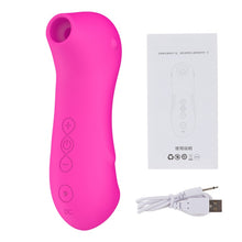 Load image into Gallery viewer, Clitoral/Nipples Sucking Blowing Vibrator 10 Intensities Modes for Couples or Solo
