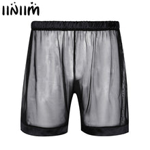 Load image into Gallery viewer, See-through Loose Lounge Boxer Shorts
