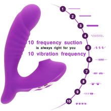 Load image into Gallery viewer, G Spot Dildo Vibrator with 10 Powerful Modes Rechargeable
