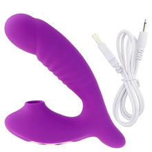 Load image into Gallery viewer, G Spot Dildo Vibrator with 10 Powerful Modes Rechargeable
