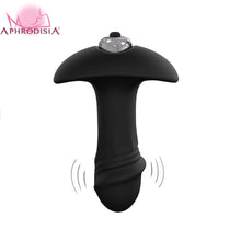 Load image into Gallery viewer, 2 in 1 Vibrating Anal Butt Plug  Waterproof  Stimulator
