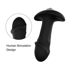 Load image into Gallery viewer, 2 in 1 Vibrating Anal Butt Plug  Waterproof  Stimulator
