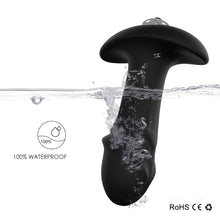 Load image into Gallery viewer, 2 in 1 Vibrating Anal Butt Plug  Waterproof  Stimulator
