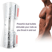 Load image into Gallery viewer, Double Stroker Penis Massager 2 male
