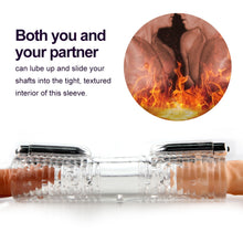 Load image into Gallery viewer, Double Stroker Penis Massager 2 male
