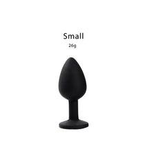 Load image into Gallery viewer, Black Bullet Anal Plug Unisex
