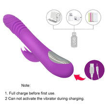 Load image into Gallery viewer, Dildo With Heating Thrusting &amp; Vibration Waterproof  G Spotter Stimulator
