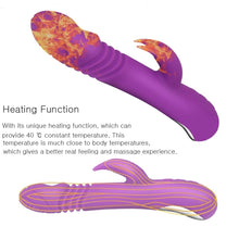 Load image into Gallery viewer, Dildo With Heating Thrusting &amp; Vibration Waterproof  G Spotter Stimulator
