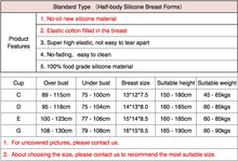 Load image into Gallery viewer, Dokier Silicone Breast Forms
