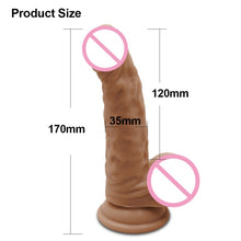 Load image into Gallery viewer, New Skin feeling Realistic Penis Super Huge Suction Cup
