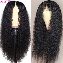 Load image into Gallery viewer, Brazilian Kinky Curly Lace Part Human Hair  Remy 13×1Human Hair  150%
