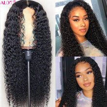 Load image into Gallery viewer, Brazilian Kinky Curly Lace Part Human Hair  Remy 13×1Human Hair  150%
