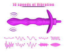 Load image into Gallery viewer, New 10 Speed Anal Beads Silicone Vibrators
