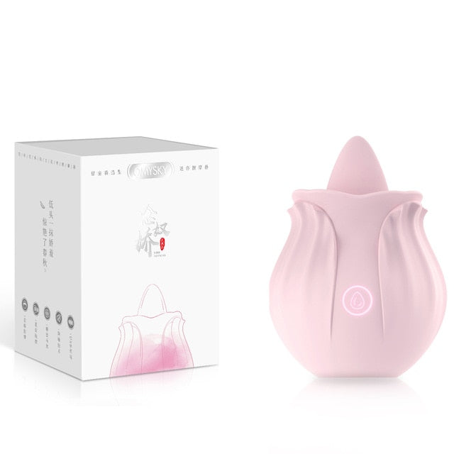 G spot Tongue Licking Clit/Nipple Massager