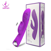 Load image into Gallery viewer, New Slap G Spot on both sides Rabbit Vibrator
