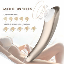 Load image into Gallery viewer, 10 Suction Modes Air Pulse Pressure Wave Technology Powerful vibrators Waterproof Re-Chargeable Sex Toys For Women Couple
