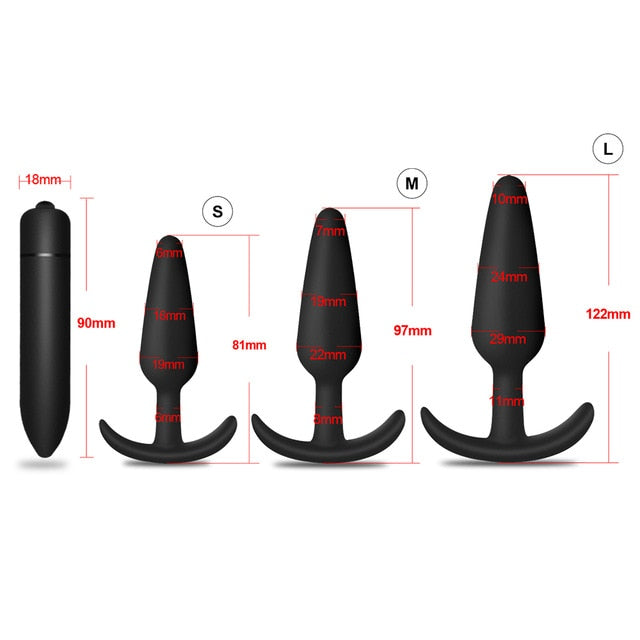 Safe Silicone Anal Plug