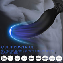 Load image into Gallery viewer, Prostate Massager  Penis Ring 9-Vibration Mode Wireless Remote Control
