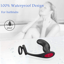 Load image into Gallery viewer, Prostate Massager  Penis Ring 9-Vibration Mode Wireless Remote Control
