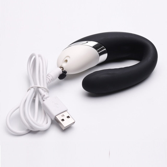 USB Rechargeable 12 Speeds Bending Twisted  G Spot  Stimulator