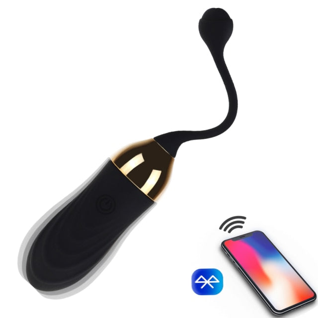 App G-spot Bluetooth Remote Control Massager Eggs  Stimulator