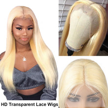 Load image into Gallery viewer, 30inch 613 Blonde Lace Front Straight Human Hair
