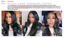 Load image into Gallery viewer, Body Wave Lace Front  30Inc Human Hair
