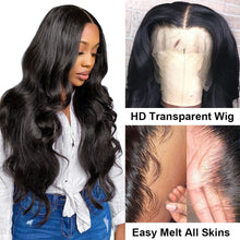Load image into Gallery viewer, Body Wave Lace Front  30Inc Human Hair
