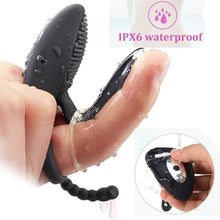 Load image into Gallery viewer, Cock Ring Male Vibrating
