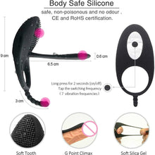 Load image into Gallery viewer, Cock Ring Male Vibrating
