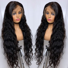 Load image into Gallery viewer, Brazilian Deep Wave  Natural 13x4 Remy 30 Inch Lace Front
