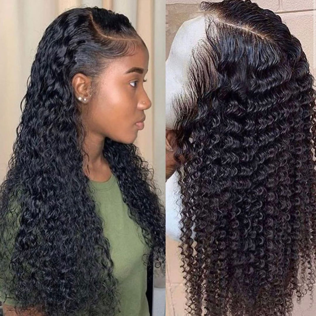 Bob Long Deep Frontal Brazilian Wet And Wavy 13x4 Lace