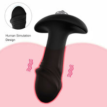 Load image into Gallery viewer, 2 in 1 Vibrating Butt Plug Waterproof  Stimulator
