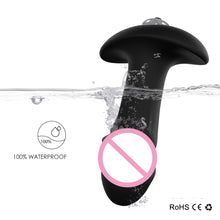 Load image into Gallery viewer, 2 in 1 Vibrating Butt Plug Waterproof  Stimulator

