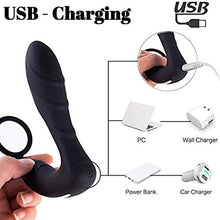 Load image into Gallery viewer, 10 Vibrating Mode  Prostate Massager P-Spot  Rechargeable
