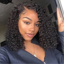 Load image into Gallery viewer, Brazilian Water Wave Hair Short BOB With Baby Hair
