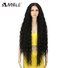 Load image into Gallery viewer, Noble Cosplay Synthetic Lace Wig Long Curly Wig Cosplay 613 WIG 42 Inch Ombre Blonde color Wig  Synthetic Lace Wigs For Women
