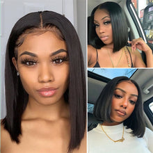 Load image into Gallery viewer, Bob Wigs Bone Straight Human Hair
