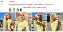 Load image into Gallery viewer, 613 Honey Blonde Lace Front Transparent Body Wave Part Lace 28 inch Human Hair
