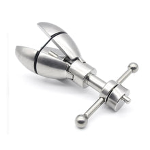 Load image into Gallery viewer, Stainless Steel Anal Dilator Ass Expanding Chastity Device For Women Men Couples
